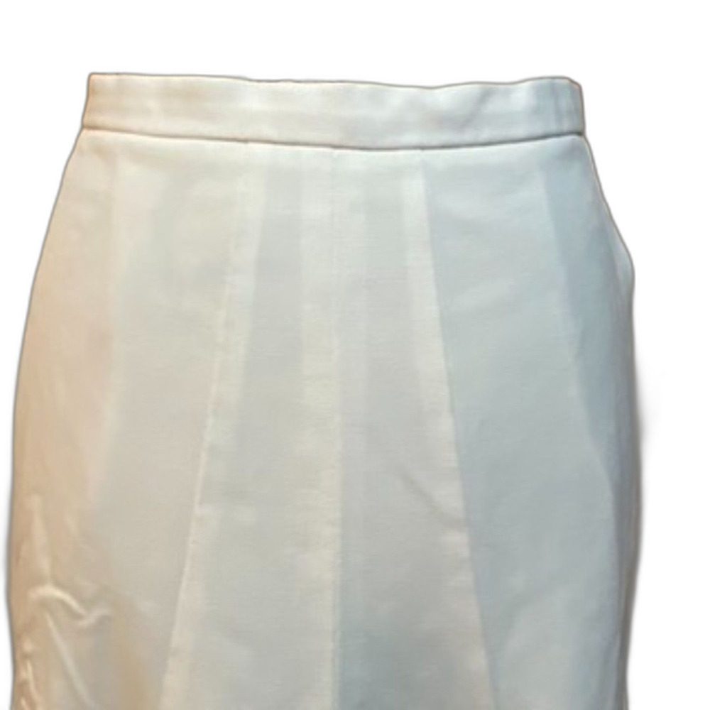 Worthington White Flare Skirt Size 6 - Elegant & Classic - Picture 5 of 7